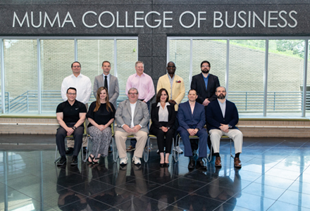 online dba cohort group picture first day